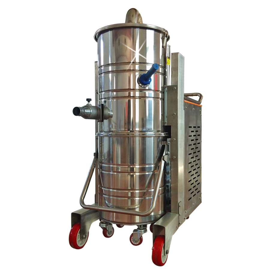 大功率大容量双桶工业吸尘器RL401