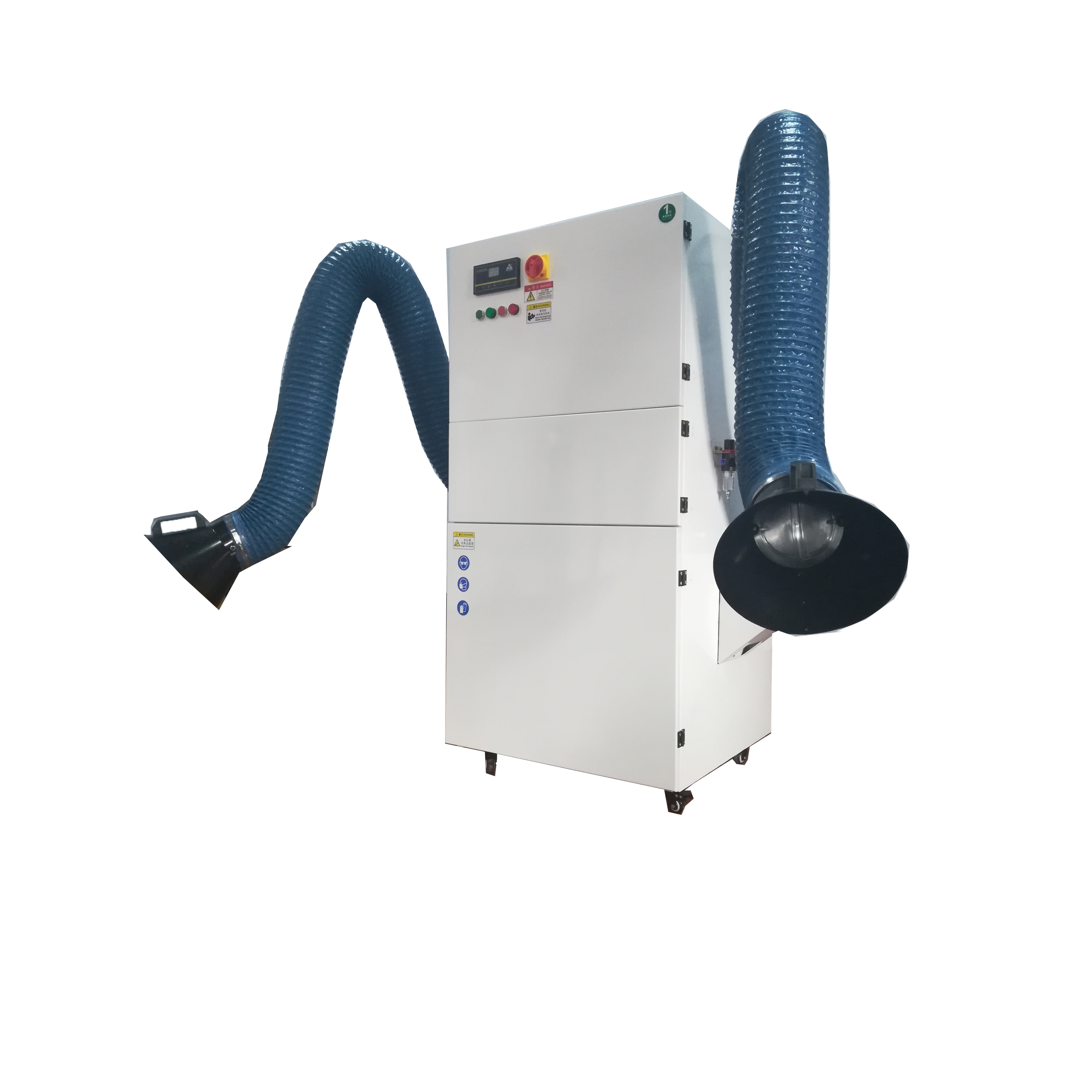 全自动脉冲工业除尘器QRS30连接吸气臂用于吨包袋除尘车间